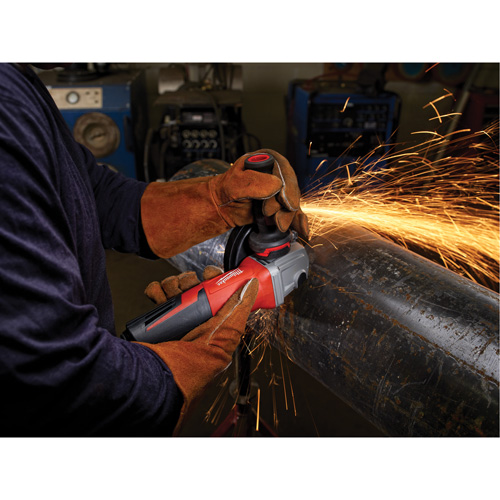 Small Paddle No-Lock Angle Grinder, 6", 120 V, 13 A, 9000 RPM Pronet Distribution
