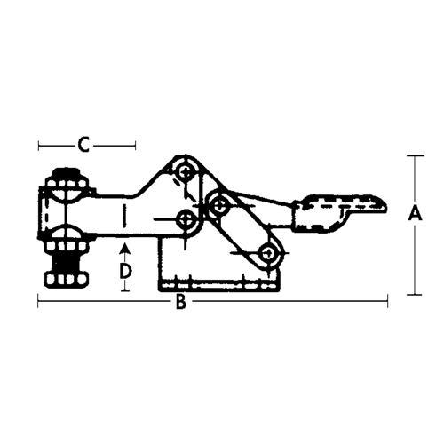 Horizontal Hold-Down Clamps - 205 Series Pronet Distribution