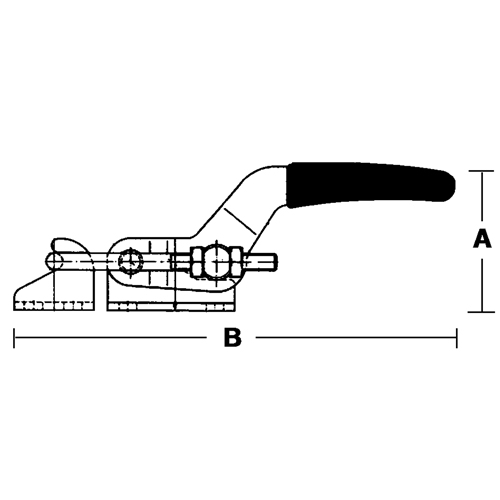 Latch Clamps - 300 Series, 360 lbs. Clamping Force Pronet Distribution