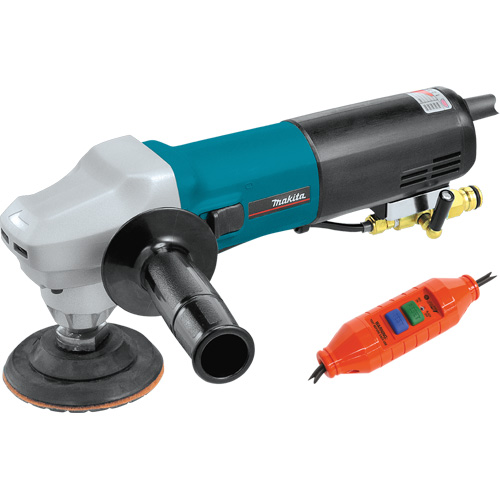 Electronic Stone Polisher, 4" Pad, 7.9 A, 2000-4000 RPM Pronet Distribution