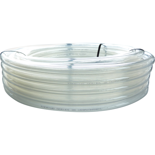 Tubing, Air/Water, 0.75" OD x 100' L, PVC, Clear, 45 PSI @ 20°C Pronet Distribution