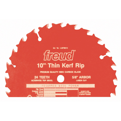 TCS Industrial Saw Blade - Rip/Crosscut Thin Kerf, 10", 60 Teeth, Wood Use Pronet Distribution