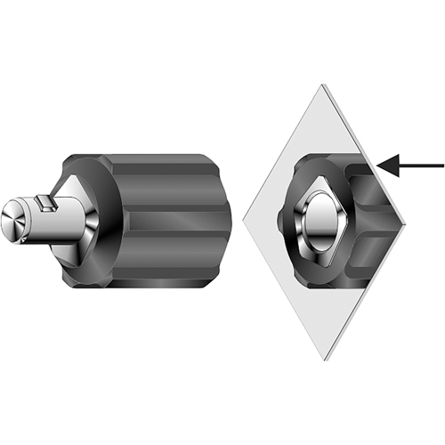 ADAPTAT 1 PIECE DINSE MALE LC-40/LC-10 FEMELLE Pronet Distribution