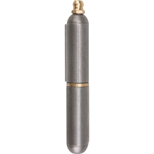 Charni&egrave;re &agrave; souder, 0,512" dia. x 3,15" lo, Acier doux a/goupille fixe en acier Pronet Distribution
