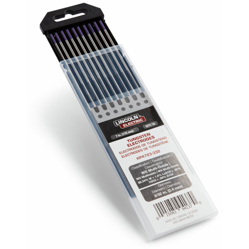 &eacute;lectrodes de tungst&egrave;ne de premi&egrave;re qualit&eacute; WX Multi-Oxide, 3/32" dia. x 7" lo Pronet Distribution