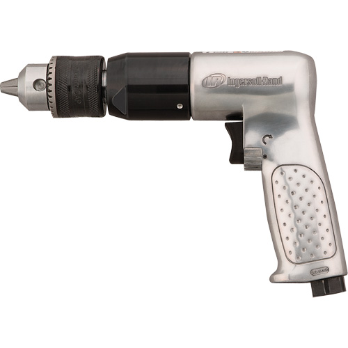 Perceuse pneumatique r&eacute;versible, 4 pi³/min, 1/4" NPTF, 94 dBA, 1/2" mandrin, Avec cl&eacute; Pronet Distribution
