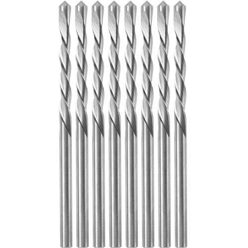 8-Piece Guidepoint Spiral Saw Bit with 1/8" Diameter, 1/8", 3/4" Flute Pronet Distribution