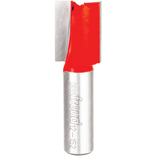 Router Bit - Double Flute Straight Bit, 3/4" Dia., 1-1/4" H, 2-1/2" L, 1/2" Shank Pronet Distribution