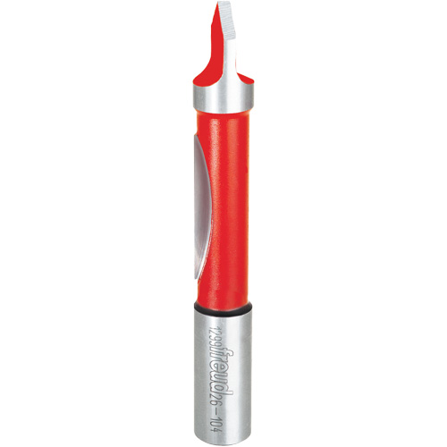 Fraise - foret guide pour panneau, 1/2" dia, 1-1/4" ha, 3-3/4" lo, 1/2" Manche Pronet Distribution