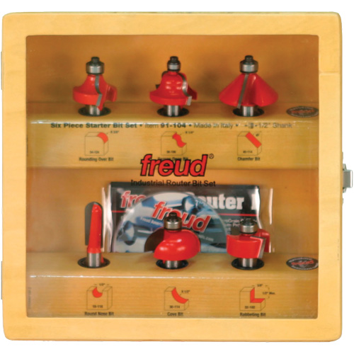 Jeu de d&eacute;marrage de fraises avec mandrins de 1/2" Pronet Distribution