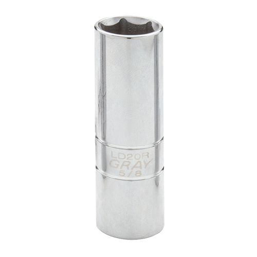 Spark Plug Socket, 1/2" Drive, 13/16" Socket, 3" L Pronet Distribution