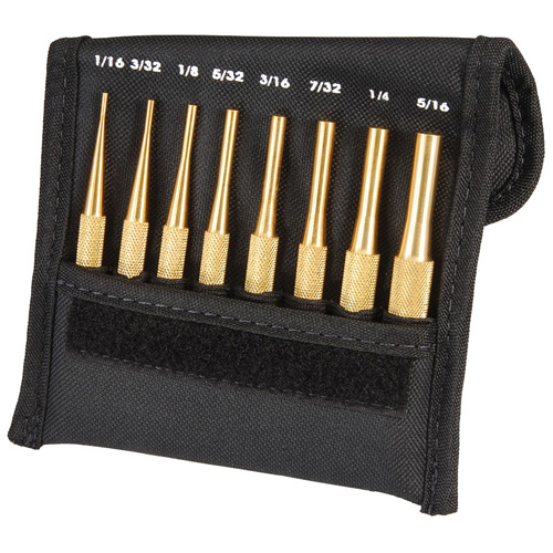 Ensemble de poinçons dentraînement en laiton, 8 morcea Pronet Distribution