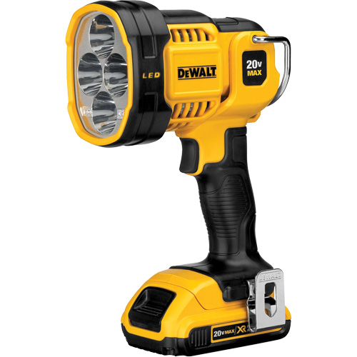 Max Cordless Jobsite Spotlight, LED, 1000 Lumens, Rechargeable Batteries Pronet Distribution