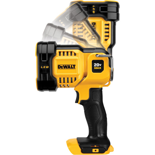 Max Cordless Jobsite Spotlight, LED, 1000 Lumens, Rechargeable Batteries Pronet Distribution