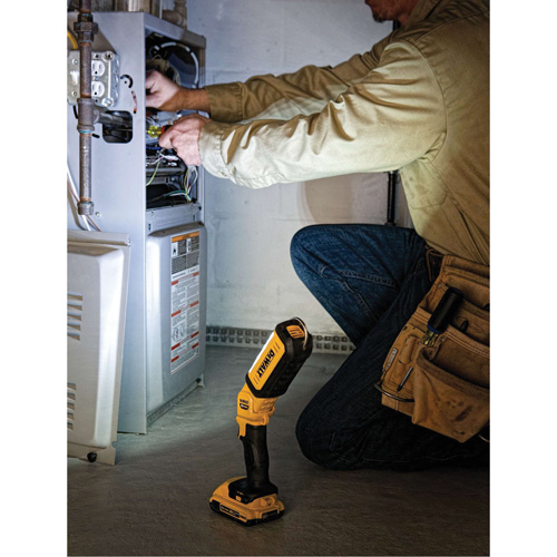 Lampe de travail portative, DEL, 500 lumens, 3 hres de fonctionnement, piles Rechargeable, Non compris Pronet Distribution