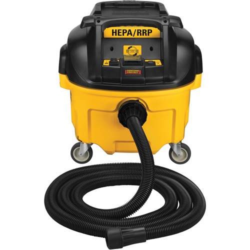 Heavy-Duty HEPA Wet-Dry Dust Extractor Vacuum, 20" x 19" x 20" Pronet Distribution