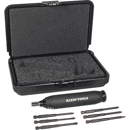 Torque Screwdriver Set, 5 - 40 in. lbs. Torque Range, 5" Length Pronet Distribution