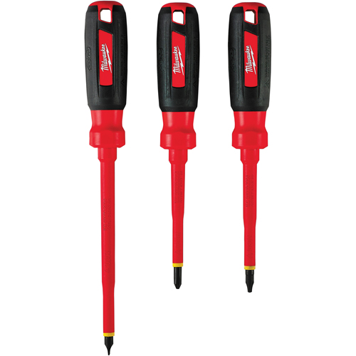 Insulated Screwdriver Kit, 1000 V, 3 Pcs Pronet Distribution