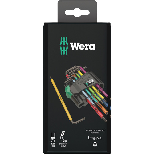 L-Key Set, 9 Pcs., Torx&reg; Pronet Distribution