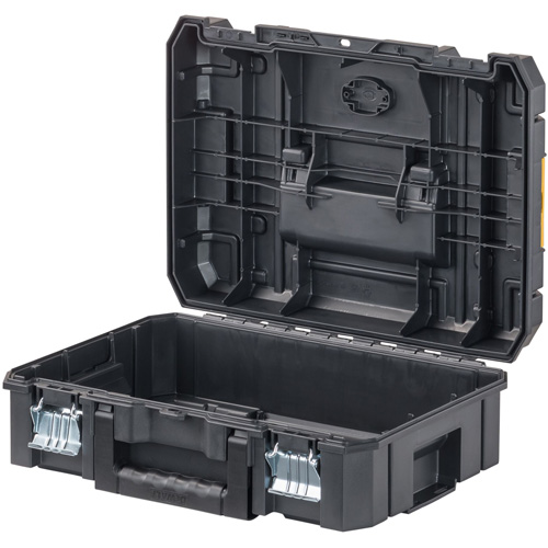 Coffre &agrave; outils avec dessus plat TSTAK II, 17-1/4" x 13" x 6-3/8", Noir Pronet Distribution