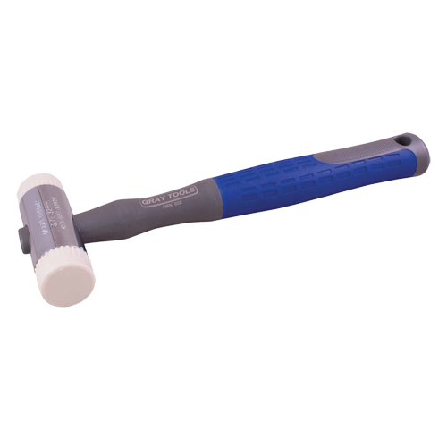 Hammer with Nylon Tips, 12 oz. Head Weight, 11-1/2" L Pronet Distribution