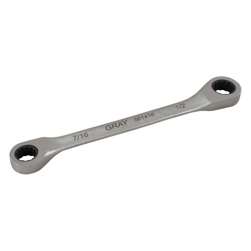 Cl&eacute; &agrave; cliquet polygonale double pour engrenage, 12 pans, 5/16" x 3/8", Fini Ordinaire Pronet Distribution