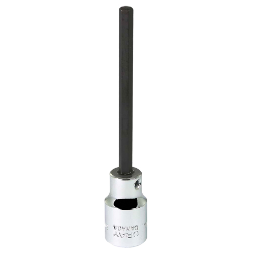 Bit Socket, 5 mm x 3-7/8" L, 3/8" Drive Pronet Distribution