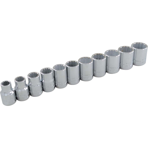 Socket Set, 11 Pcs, 3/8" Drive Size Pronet Distribution