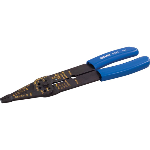 Long Stripper Crimper & Bolt Cutter, 9-1/2" L Pronet Distribution