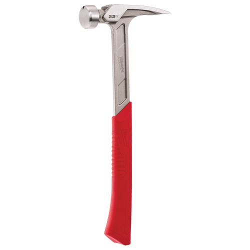 Smooth Face Framing Hammer, 22 oz., Solid Steel Handle, 15" L Pronet Distribution
