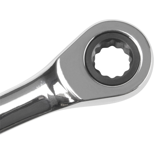 Cl&eacute; mixte &agrave; cliquet SAE, 12 pans, 1/4", Fini Chrome Pronet Distribution