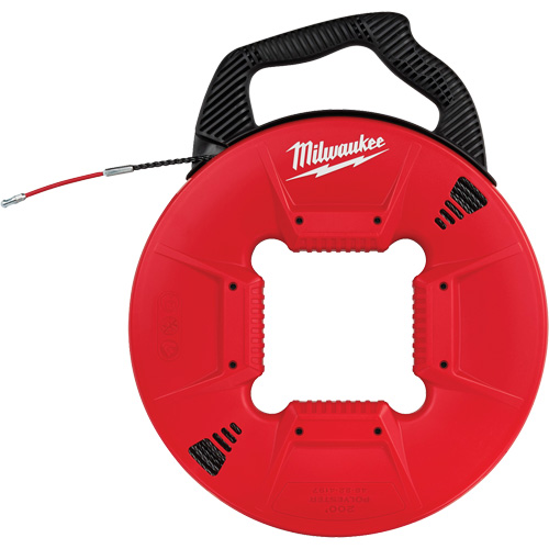 Ruban de tirage avec guide flexible en m&eacute;tal Pronet Distribution