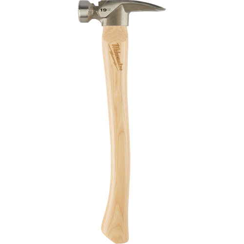 Milled Face Framing Hammer, 19 oz., Wood Handle, 16" L Pronet Distribution