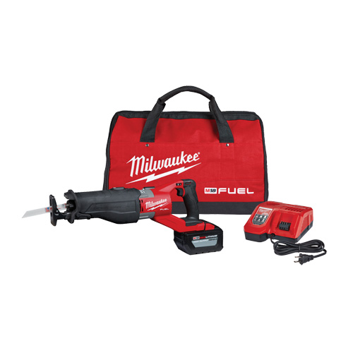 M18 Fuel Super Sawzall&reg; Reciprocating Saw Kit, 18 V, Lithium-Ion Battery, 0-3000 SPM Pronet Distribution