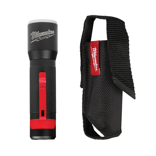 Lampe de poche &agrave; faisceau concentr&eacute; 325L avec &eacute;tui, DEL, 325 lumens, Piles AAA Pronet Distribution