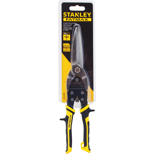 Fatmax&reg; Long Cut Snips, 3-9/50" Cut Length, Straight Cut Pronet Distribution