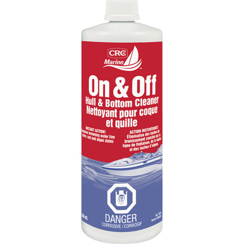 Nettoyant pour coques et parois inf&eacute;rieures de bateaux On & Off, 946 ml, Bouteille Pronet Distribution