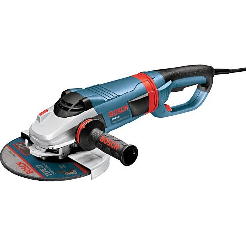 High Performance Large Angle Grinder, 9", 120 V, 15 A, 6500 RPM Pronet Distribution