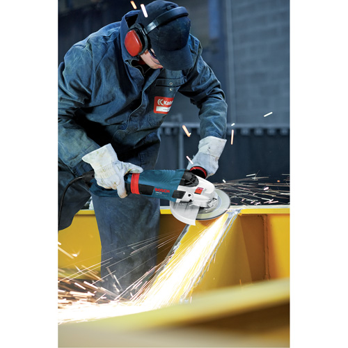 High Performance Large Angle Grinder, 9", 120 V, 15 A, 6500 RPM Pronet Distribution