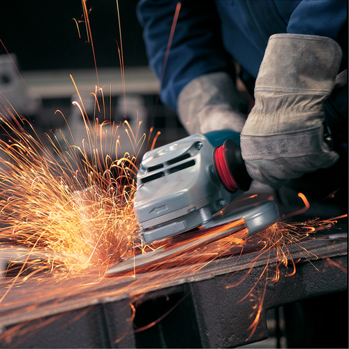 Large Angle Grinder with Rat Tail Handle, 7", 120 V, 15 A, 6500 RPM Pronet Distribution
