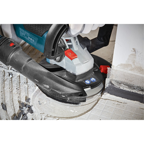 Concrete Surfacing Grinder with Dust-Collecting Shroud Pronet Distribution