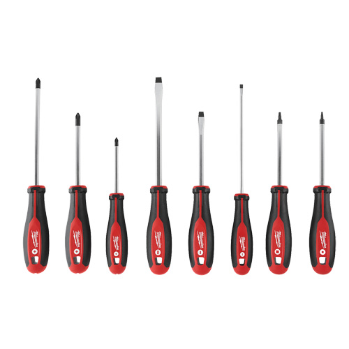 Screwdriver Set with Square Drive, 8 Pcs., Magnetic Pronet Distribution
