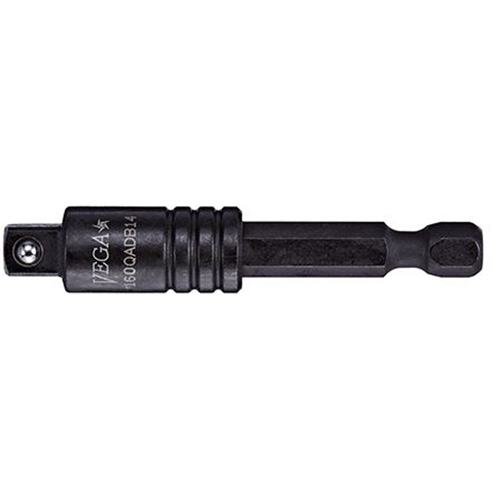 Adaptateur et rallonge pour douille &agrave; d&eacute;clenchement rapide, 1/4" Prise, Dimension m&acirc;le 1/4", Sph&eacute;rique, 3" lo Pronet Distribution