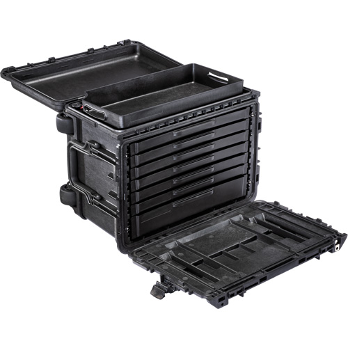Gen 2 Mobile Tool Chest, 24" W, 6 Drawers, Black Pronet Distribution