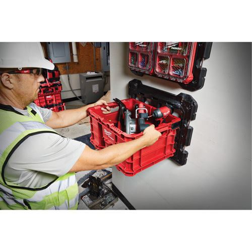 Caisse Packout, 15-2/5" x 18-3/5" x 9-9/10", Rouge Pronet Distribution