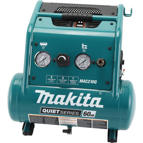Compresseur d'air s&eacute;rie Quiet, &eacute;lectrique, 2 gal. (2,4 gal. US), 135 PSI, 120/1 V Pronet Distribution