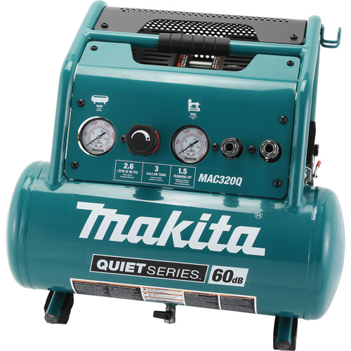 Compresseur d'air s&eacute;rie Quiet, &eacute;lectrique, 3 gal. (3,6 gal. US), 135 PSI, 120/1 V Pronet Distribution