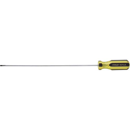 Tournevis d'&eacute;b&eacute;nisterie tr&egrave;s l&eacute;ger 100 PLUS, Tige de 1/8", Ronde, 6-5/8" lo, Prise en Plastique Pronet Distribution