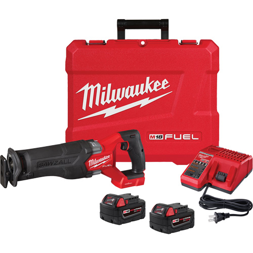M18 Fuel Sawzall&reg; Reciprocating Saw Kit, 18 V, Lithium-Ion Battery, 3000 SPM Pronet Distribution