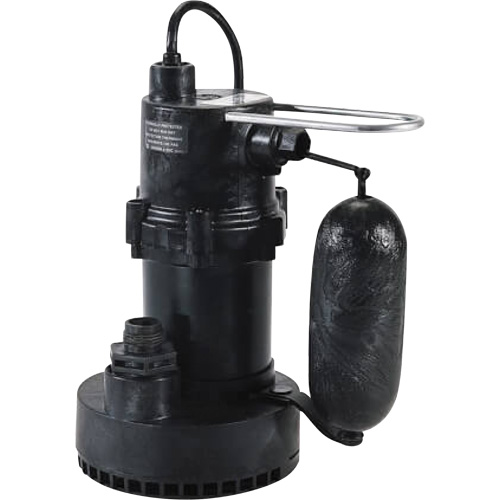 5.5 Series Sump Pump, 35 GPM, 115 V, 3.5 A, 1/4 HP Pronet Distribution